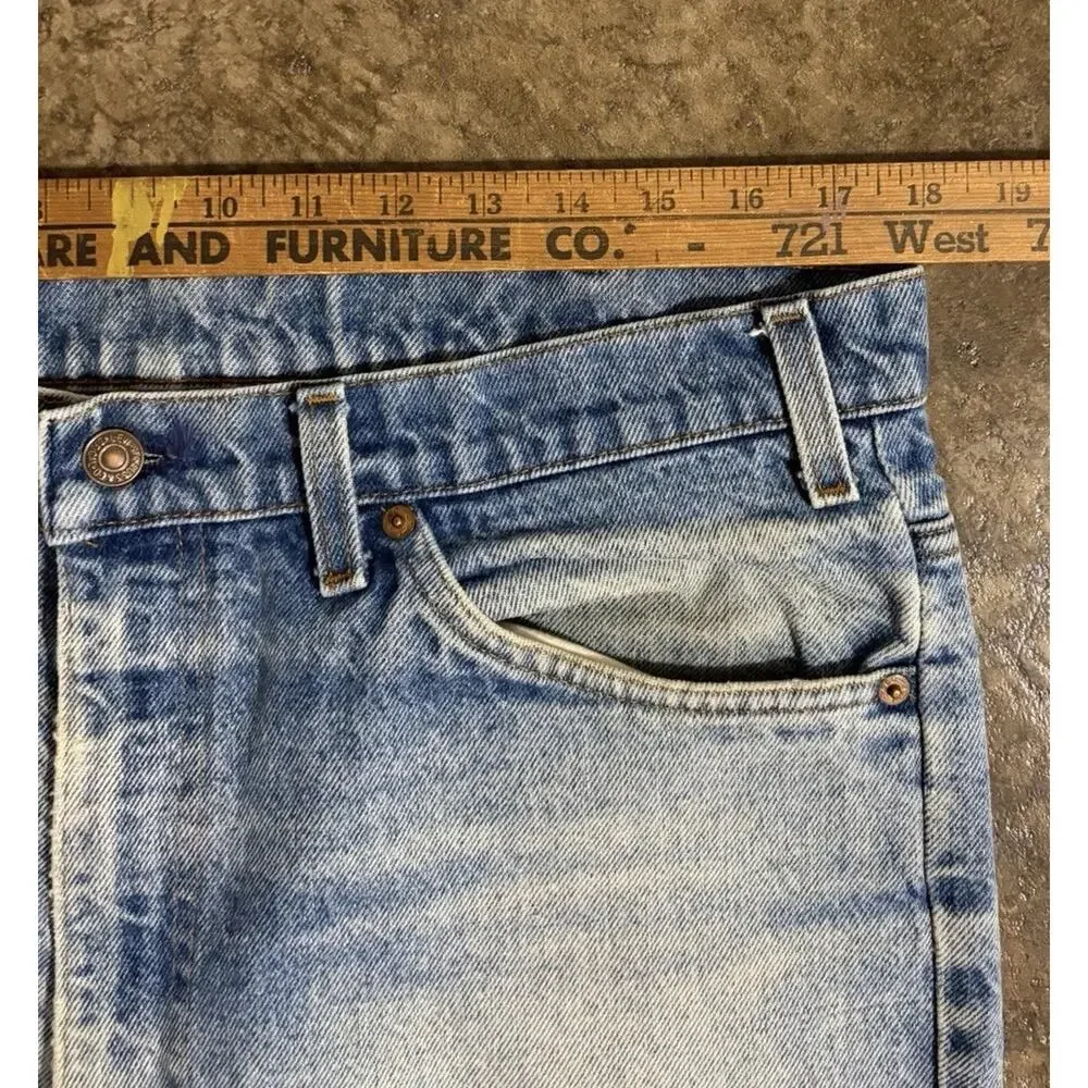 Vintage Levi’s 517 Orange Tab Bootcut Flair Talon Zipper USA made 36/29